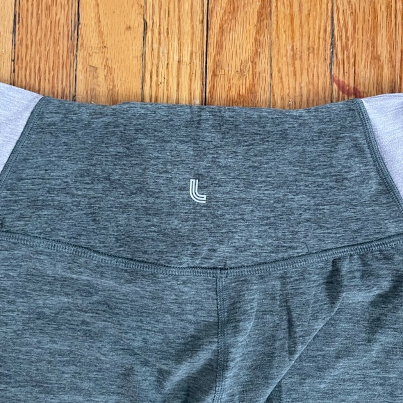 Lole Half Moon High Waisted Leggings With Pocket - Lily Pad Heather (S) - Picture 6 of 7